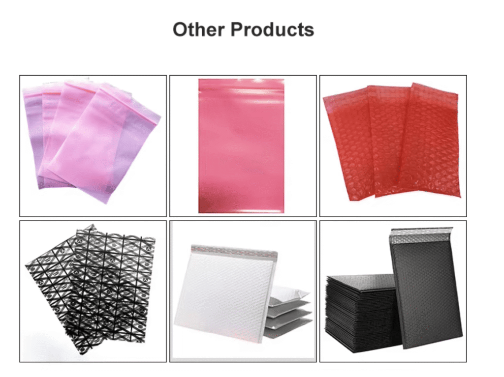 Custom ESD packaging bag range for PCB, semiconductor and electronic component manufacturers