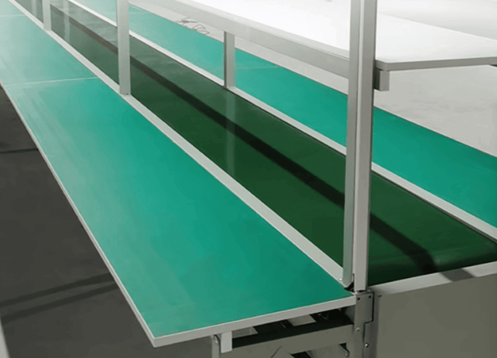 ESD bench mat used on electronics workbench for PCB assembly