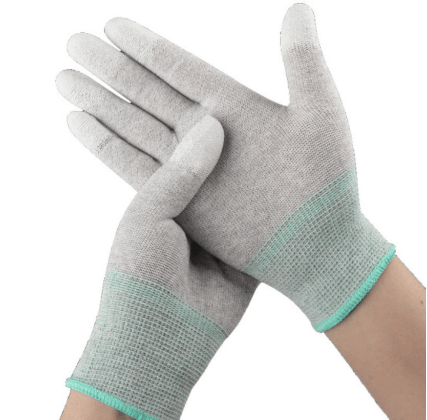 Polyester + Carbon Fiber Gloves