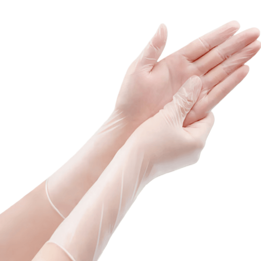 vinyl gloves