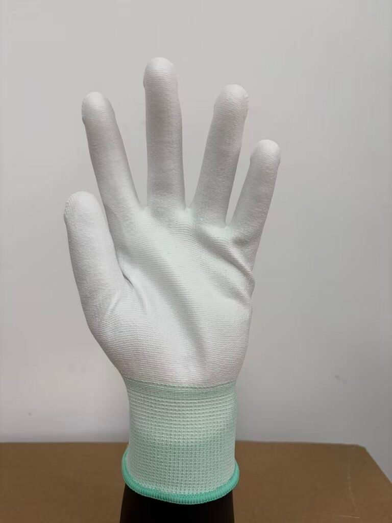 ESD gloves for electronics manufacturing and PCB assembly