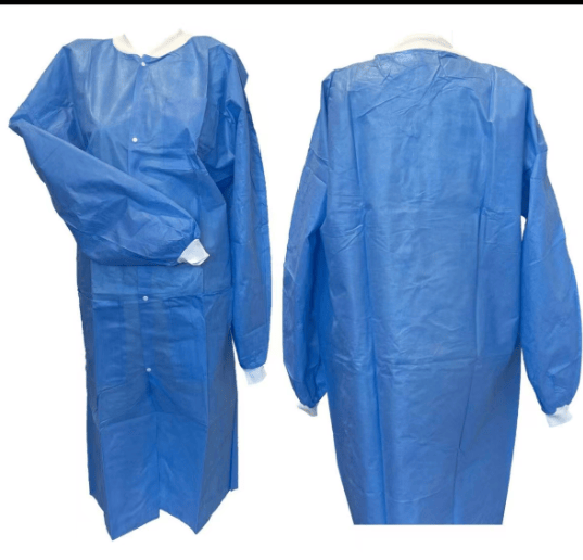 disposable laboratory gowns