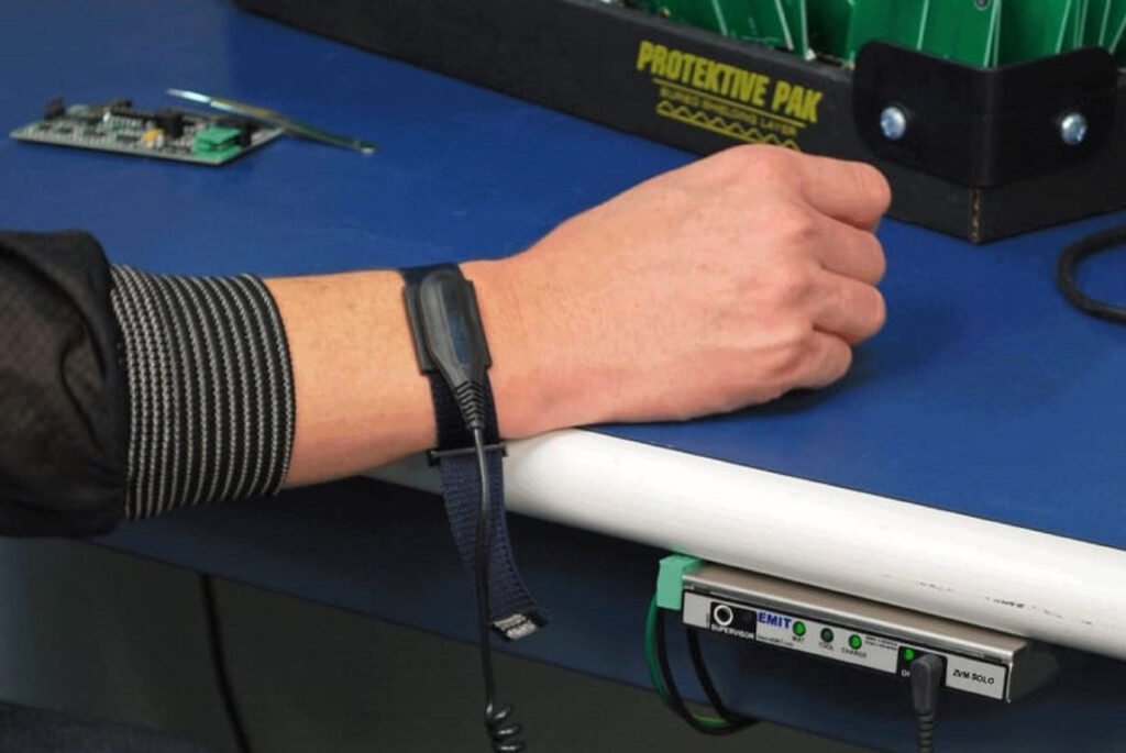 parts of esd wrist strap band cord resistor