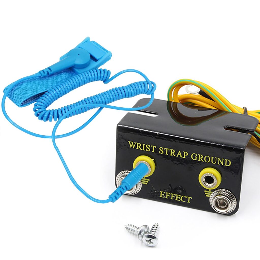 esd wrist strap grounding body static electricity discharge