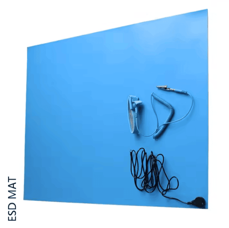 Anti static mat for electronics manufacturing and PCB assembly