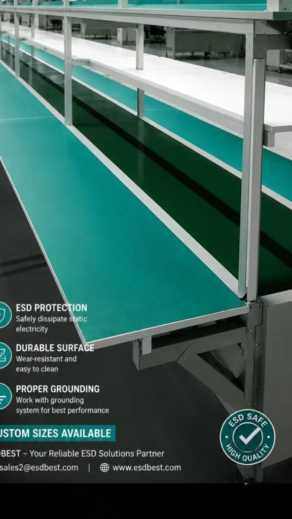 Best ESD mat for electronics workstation and PCB assembly