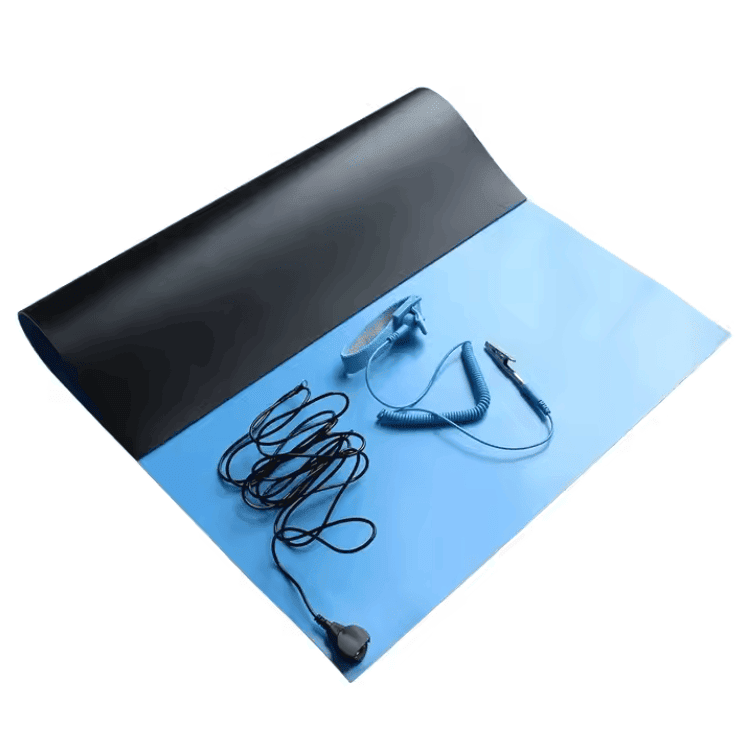 How long do ESD mats last in electronics manufacturing